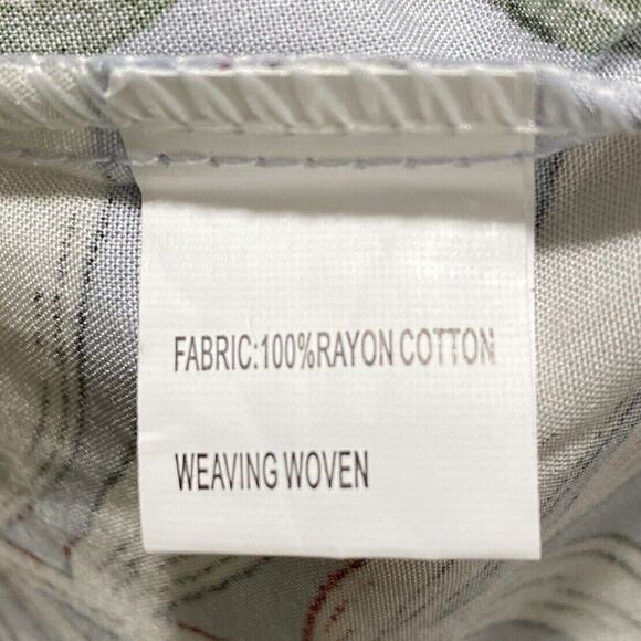 Romantic kimono wrap robe Boho blue pink floral soft cotton lace tassel trim OS - Picture 10 of 11